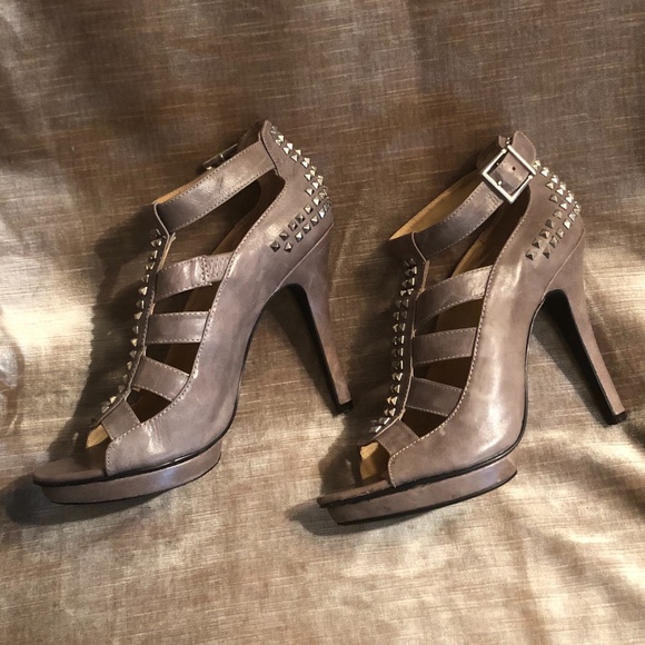 Steve Madden Shoes - Steve Madden Hailley Studded Leather Cage Sandals